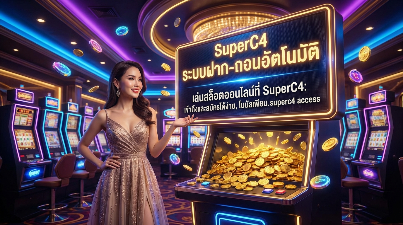 ระบบฝาก-ถอนอัตโนมัติที่ SuperC4