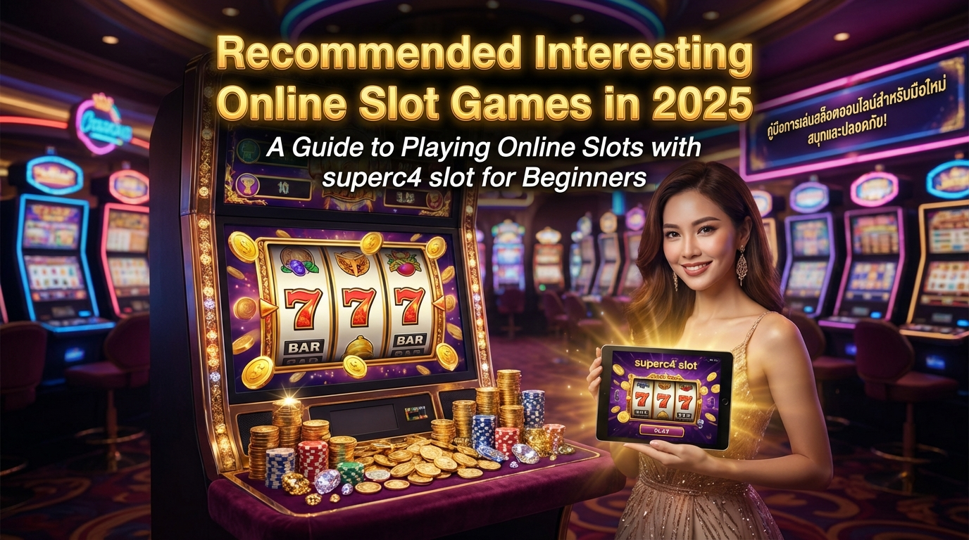 แนะนำเกมสล็อตออนไลน์ที่น่าสนใจในปี 2025