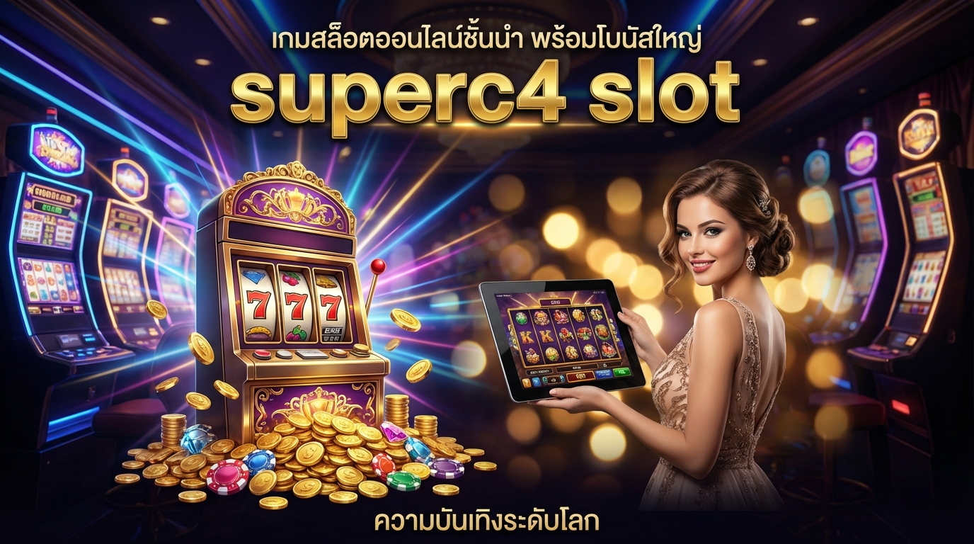 คู่มือเล่นสล็อตออนไลน์กับ superc4 slot สำหรับมือใหม่